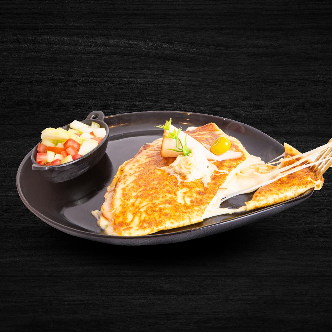 Crêpes Fromage et Dinde