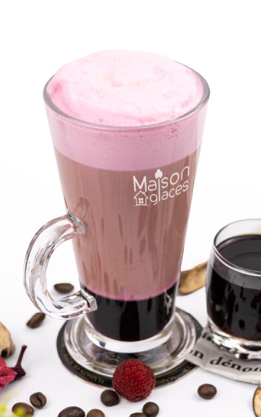 Latte Macchiato Aux Fruits Rouges