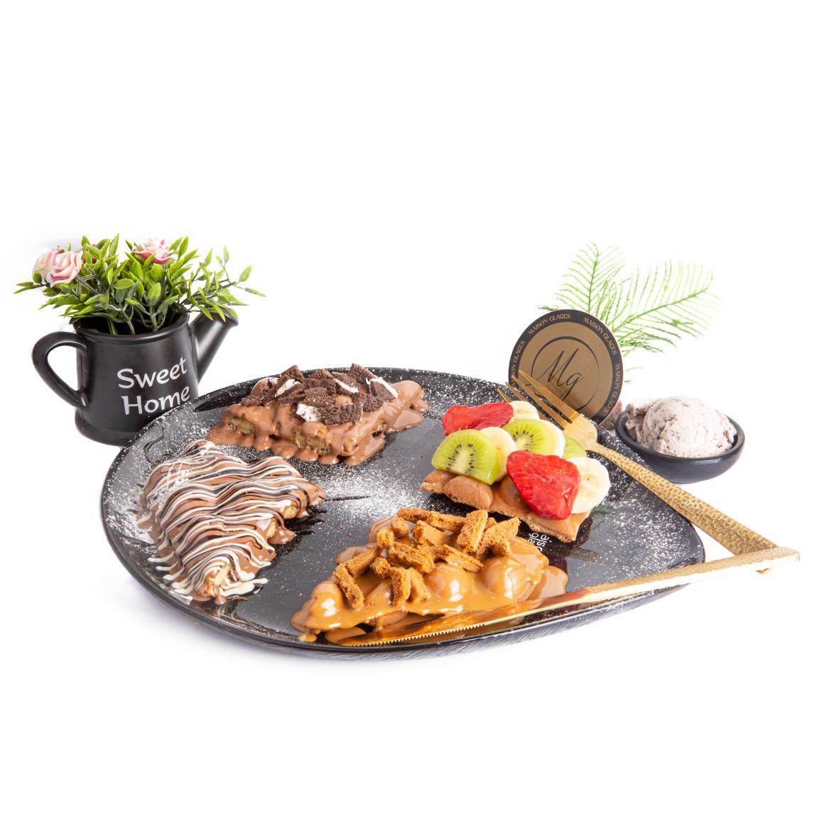 Choco-Pizza Four Seasons