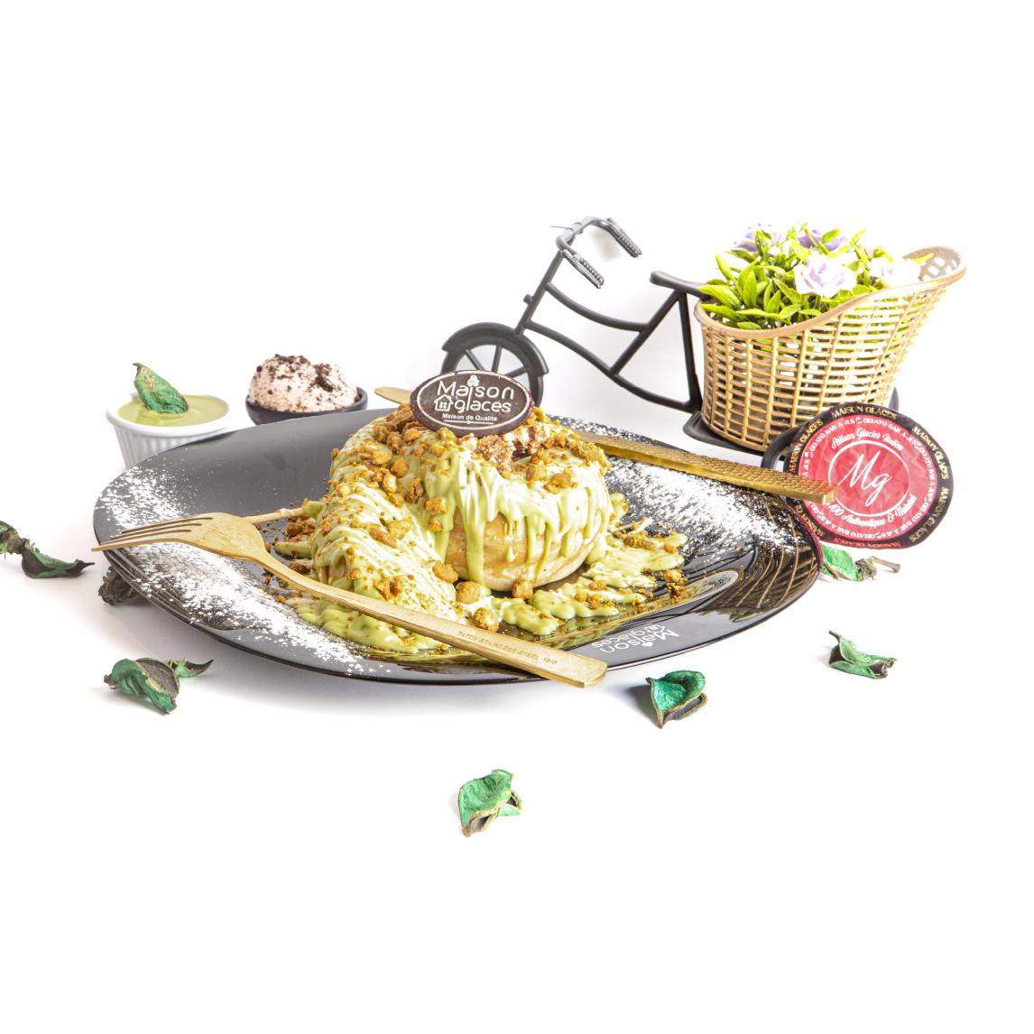 Crêpe Pistachio Nature