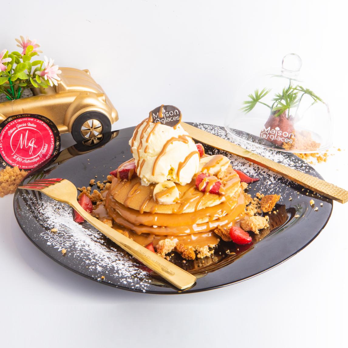 Pancakes Lotus croquants