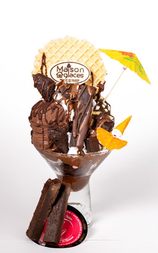 Ice-Chocolate Liegeois