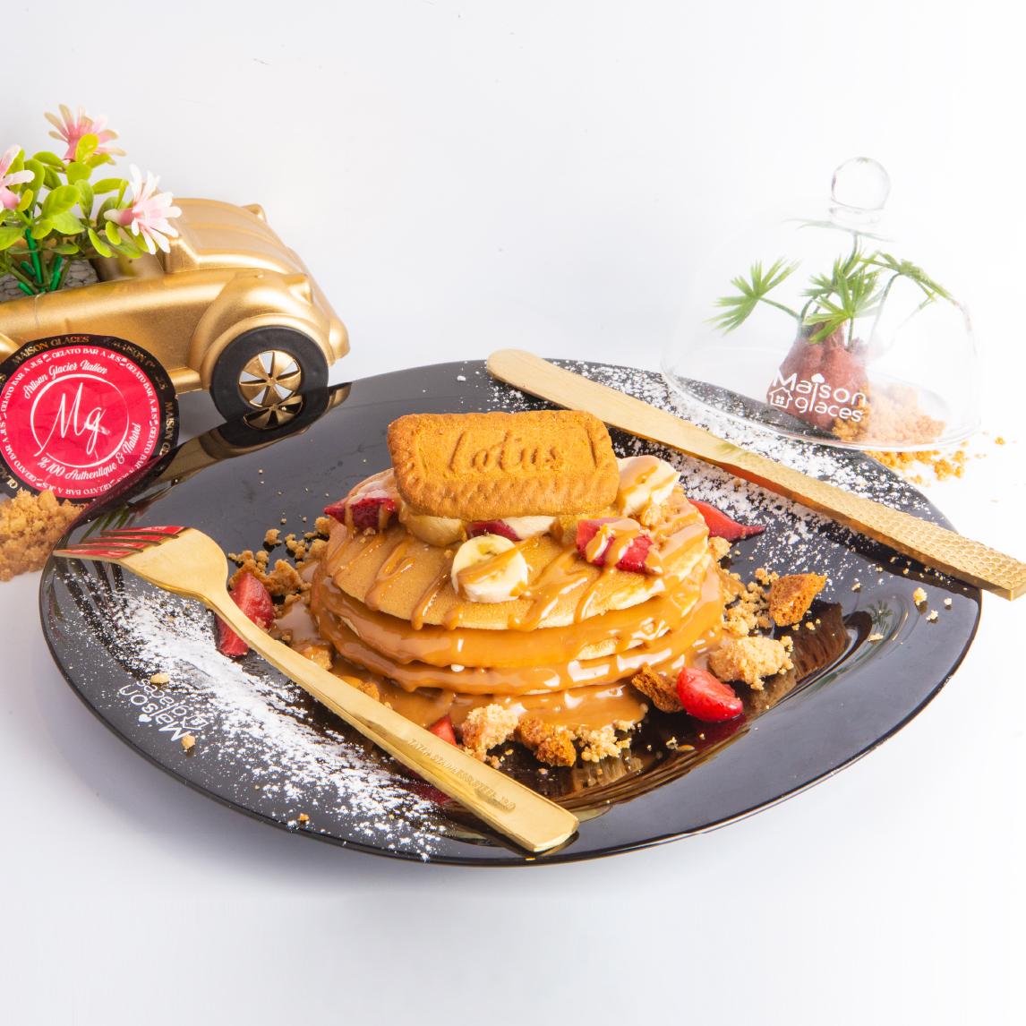 Pancakes Lotus croquants